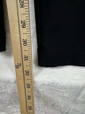 J Jill Pure Jill Bootcut Pants Large Black Knit Pull On Women Pima Modal Stretch