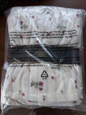 Lauren Ralph Lauren XL Pajamas Fleece Floral Pajama Set Top Pants Women New