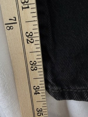 Levis Ribcage Wide Leg Jeans 23 Black High Rise Jeans 23x34 Levi’s New NWT