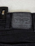 Levis 511 38x32 Jeans Mens Slim Stretch Black