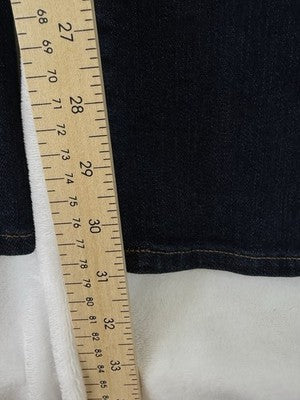 Lands End Jeans 16 Womens Bootcut Leg Fit 2 Dark Blue High Rise