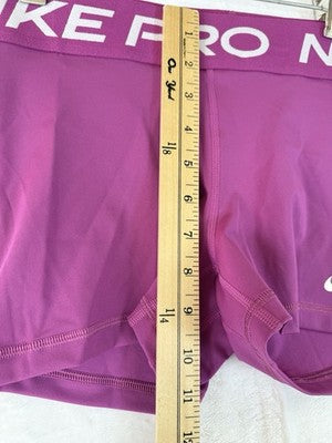 Nike Pro 365 Shorts 3” Small Pink Womens Pull On New NWT