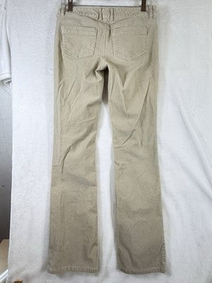 Mountain Khakis Slim Fit Corduroy Pants 2 Womens Ivory