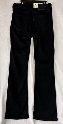Levis 725 High Rise Bootcut 28 Jeans Womens Black 28x32 Levi’s New NWT