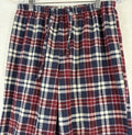 LL Bean Flannel Pajama Pants XS Petite Red Plaid Cozy 100% Cotton Womens