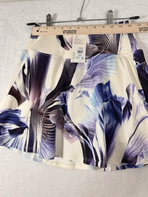 Calia By Carrie Underwood Skort XS Purple Floral Skirt & Shorts Golf Tennis NEW