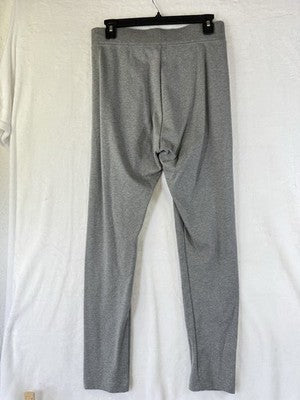 Coldwater Creek Endless Comfort Slim Leg Pants Medium Gray Knit Pull On Womens