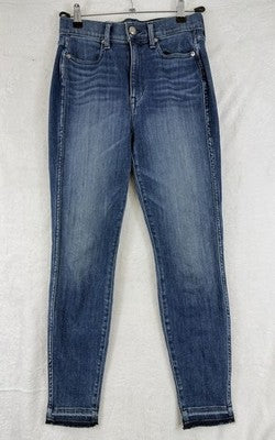 Ayr Jeans 27 27x26 The Riser Womens Blue Skinny High Rise
