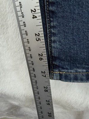 Gap Maternity Vintage Slim Jeans 27 4 Womens Full Panel True Waistband Blue NWT