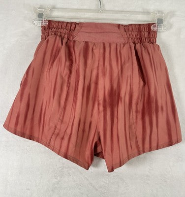 Nike Shorts XS Womens Pink One Dri Fit Training Brief Lined High Waisted NWT