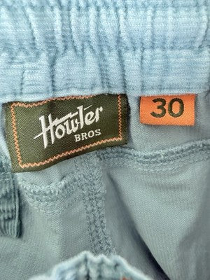Howler Brother Shorts 30 Pressure Drop Cord 7” Mens Bros New NWT Turquoise Blue