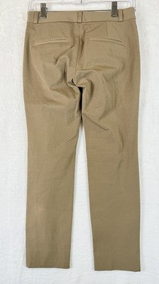Banana Republic Sloan Pants 00 Petite Womens Beige