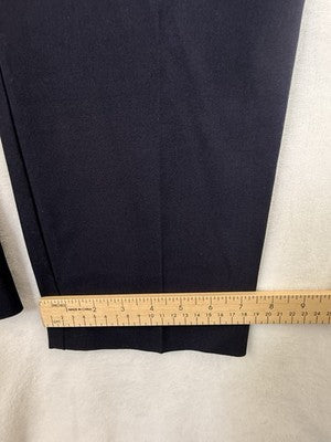 Ann Taylor Loft Marisa Pants 12 Navy Blue Womens