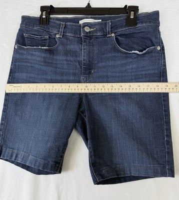 Levis Classic Bermuda Shorts 31 Womens Blue Denim
