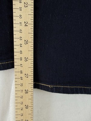 Levis 314 Shaping Straight Leg Jeans 28 Womens Dark Blue Rinse 28x28 Levi’s