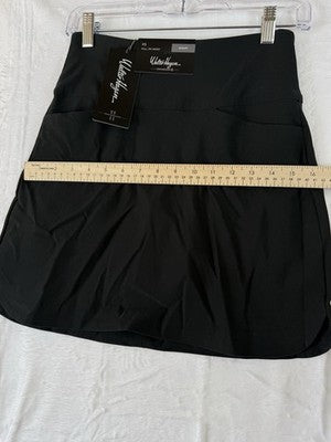 Lady Hagen Golf Skort XS Womens Black Pull On Skirt W/ Shorts New NWT