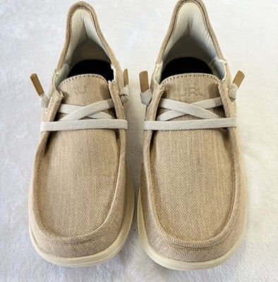 Kuru Womens Shoes 7.5 Draft Rento Sand Cinnamon Slip On Plantar Fasciitis