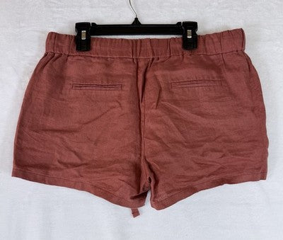 Stitch Fix 100% Linen Shorts 6 Kut From The Kloth Clay Red 3” Womens New NWT