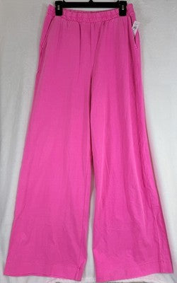 Gap Wide Leg Knit Pants Small Tall Pink Women Sweatpants New NWT