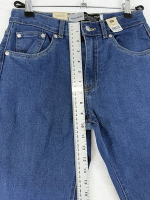 Levis Jeans Girls 16 Mini Mom Silvertab High Waist Blue Denim Levi’s NWT