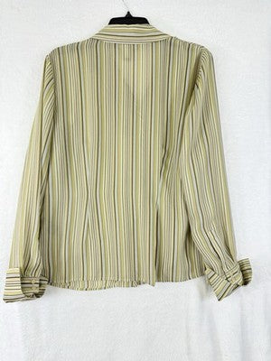 Norton Mcnaughton Top 6 Lot Blouse Womens Tops Button Down Pink Long Sleeve