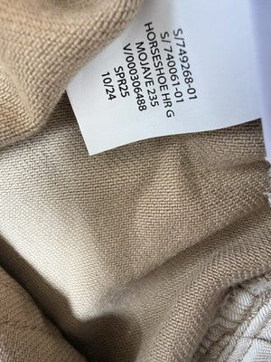 Gap Mid Rise Easy Horseshoe Jeans XL Tan Beige Pull On Womens New NWT