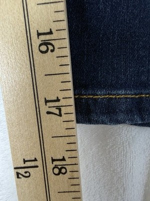 Gloria Vanderbilt Skimmer Jeans 8 Blue Capris Womens