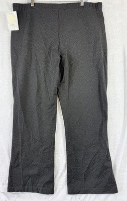 Vintage Liz Claiborne First Issue Dress Pants 14 Gray Ponte Knit Bootcut New NWT