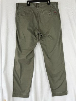 Levis XX Chino Standard Taper Pants 34x30 Green