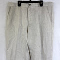 Tasso Elba 100% Linen Dress Pant Straight Leg Natural Beige Men’s 32x32 Preppy