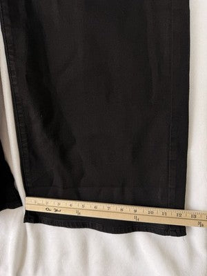 Levis 318 Shaping Wide Leg Jeans 30 Womens Black 30x30 Levi’s New NWT