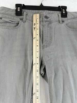 J Jill Jeans 8 Slim Leg Gray Stretch Denim Womens