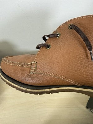 Vintage Dooney And Bourke Shoes Duck Boots 11 Womens Made In USA Brown Leather
