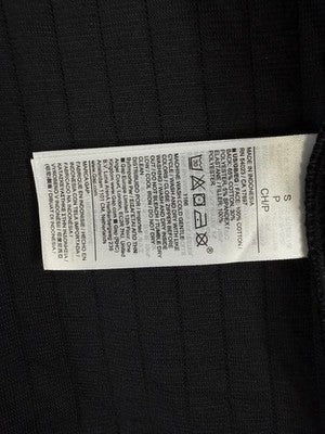 GapFit Jacket Small Womens Black New Gap Fit Quilted Knit Full Zip Mock Neck NWT