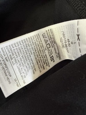 Gap Fit Capri GFast Leggings Large Black Womens Workout GapFit