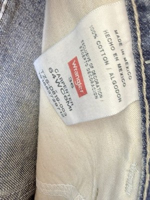 Wrangler Jean Shorts 36 Men 11” Carpenter Blue Five Star Mens Denim New NWT