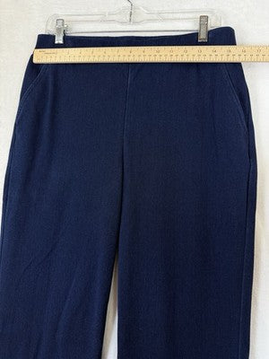 Appleseeds Pants Medium Pull On Denim Dark Blue Womens