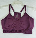 Kindred Bravely Sublime Pumping Nursing Bra Large Burgundy Purple Womens