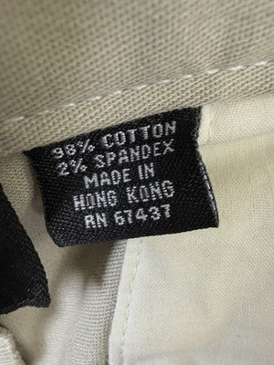 Vintage Polo Ralph Lauren Jeans Company Pants 12 Beige Deadstock Y2K New NWT