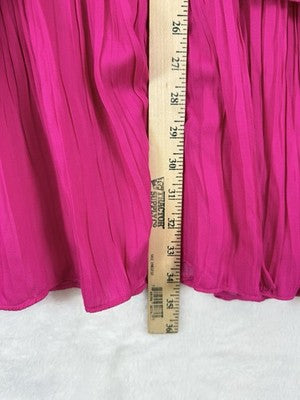 Stitch Fix Medium Dress New Skies Are Blue Pink Tiered Halter Short Sleeveless