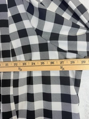 Studio By Torrid Blazer 4 Black White Check  Jacket Open Front