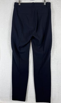 J Crew High Rise Cameron Pants 6 Tall Navy Blue Womens 6T