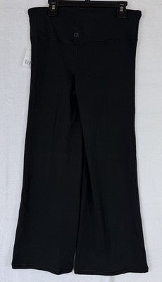 Gap Fit Small Petite Smooth High Rise Crop Flare Leggings Black Women New NWT