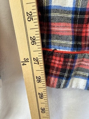 J Crew Flannel Pajama Pants Large Red Plaid Womens PJ Sleep