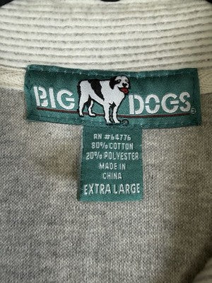 Big Dogs Sweatshirt XL Gray Mens Vintage Y2K Crew Neck Shirt