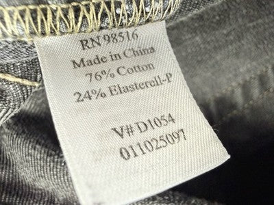 Coldwater Creek Jeans 16 Gray Bootcut Womens