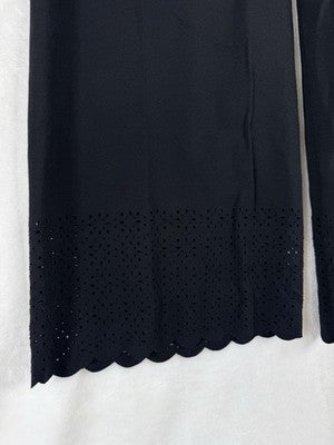 Betabrand Crop Pants Medium Black DPYP Womens