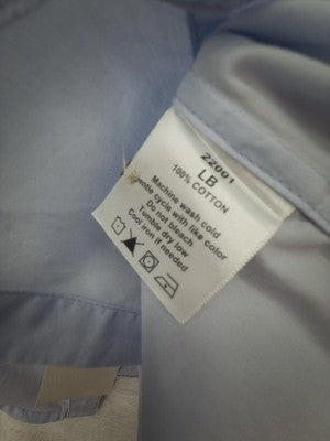 CC Filson Feather Cloth Shirt Small Women Blue Button Up Long Sleeve Top New NWT