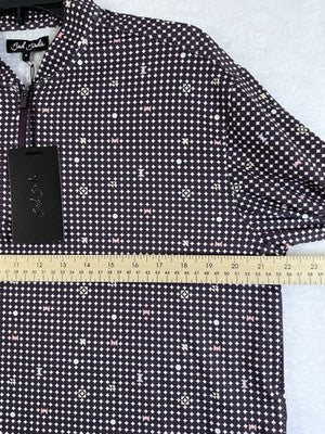 Bad Birdie Womens Medium Golf Top UV Long Sleeve Shirt Throwing Dart New NWT $88