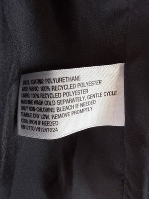 A New Day Faux Leather Jacket Medium Womens Black Blazer New NWT